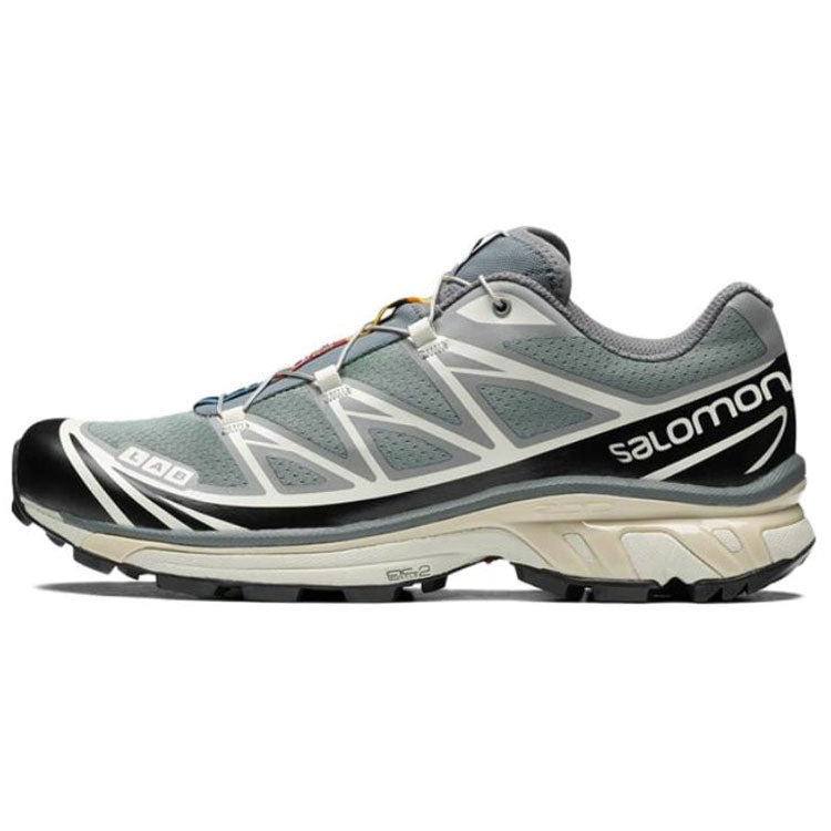 Salomon XT-6 RECUT Monument/Phantom Low-Top Running Shoes | Unisex Trail Sneakers