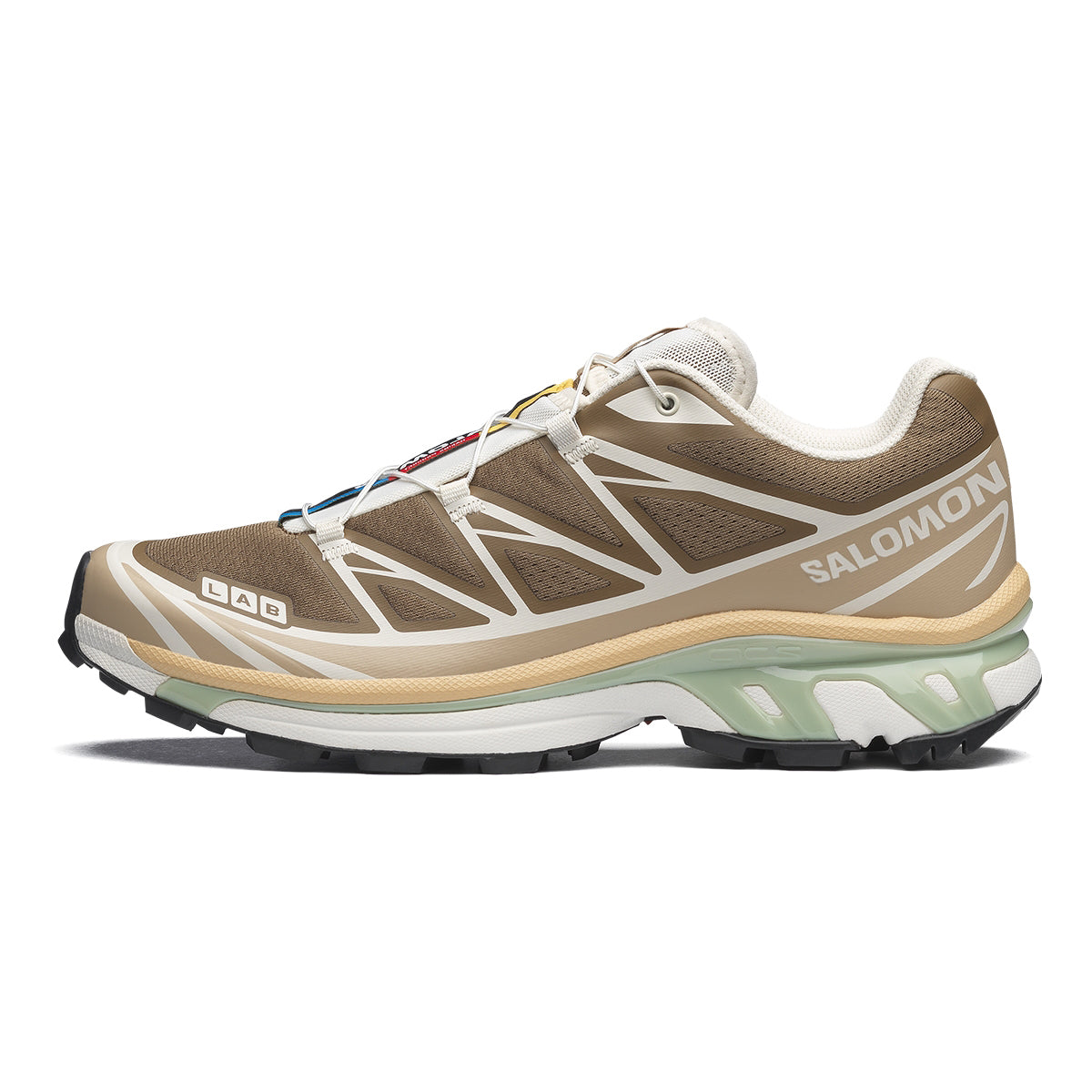 Salomon XT-6 Unisex Retro Technical Sneakers – Brown