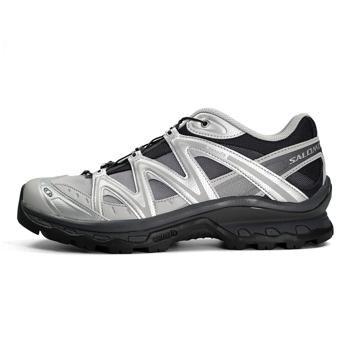 Salomon XT-Quest Unisex Retro Technical Outdoor Sneakers – Black & Silver
