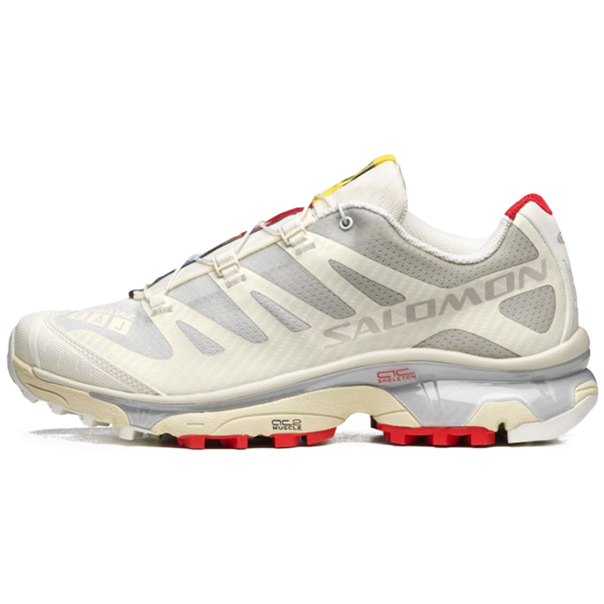 SALOMON XT-4 OG Unisex Technical Trail Sneakers – Beige Grey