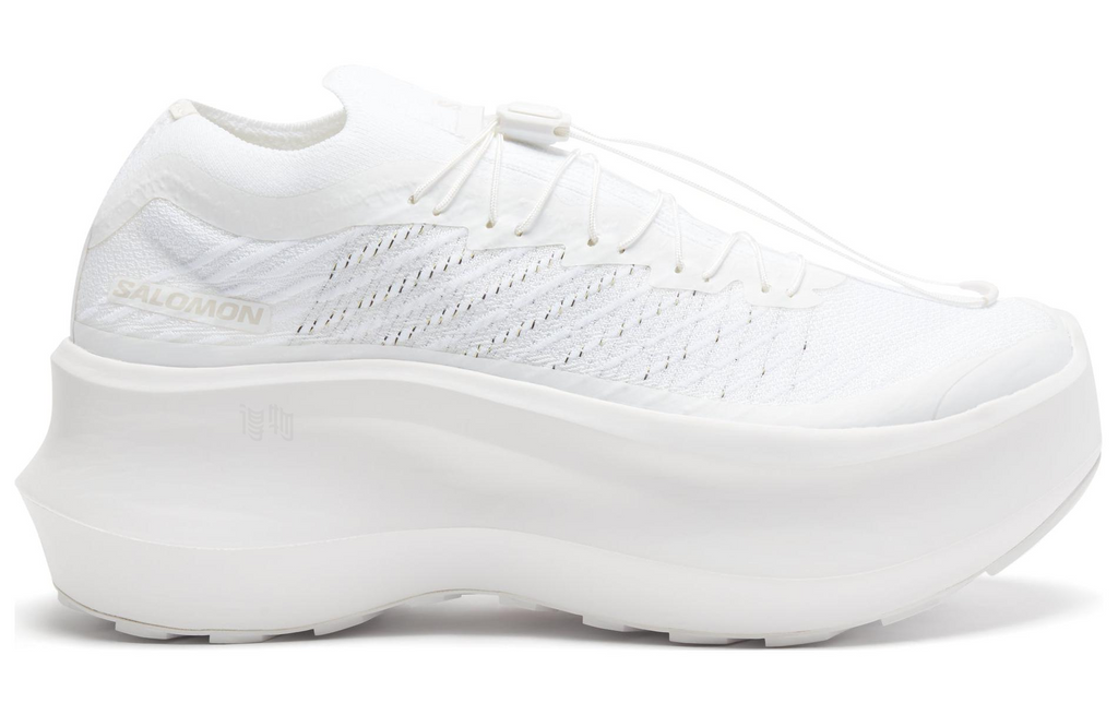 COMME des GARÇONS x Salomon Phantasm 2 Unisex Platform Sneakers – White