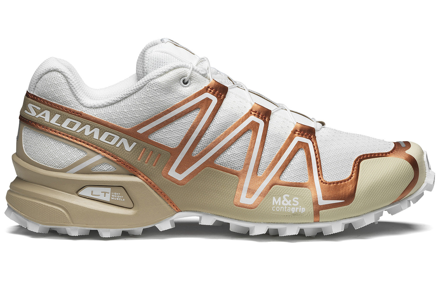 Salomon Speedcross 3 Metallic Unisex Outdoor Shoes – White