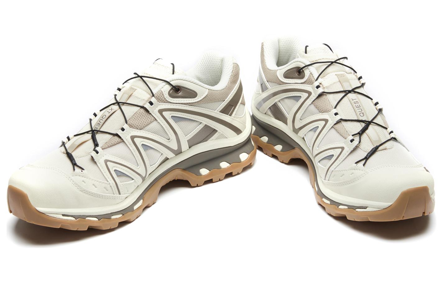 Salomon XT-Quest Unisex Outdoor Shoes – Beige & Grey