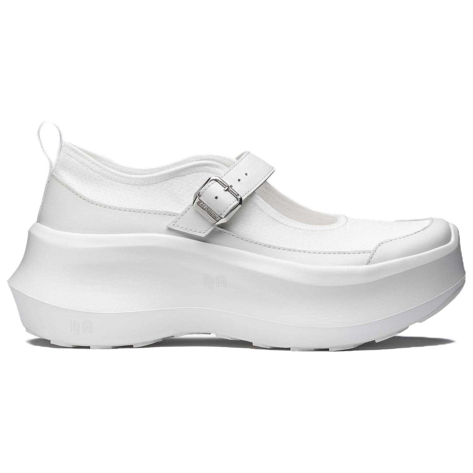 Comme des Garçons x Salomon Mary Jane Women's Platform Shoes – White