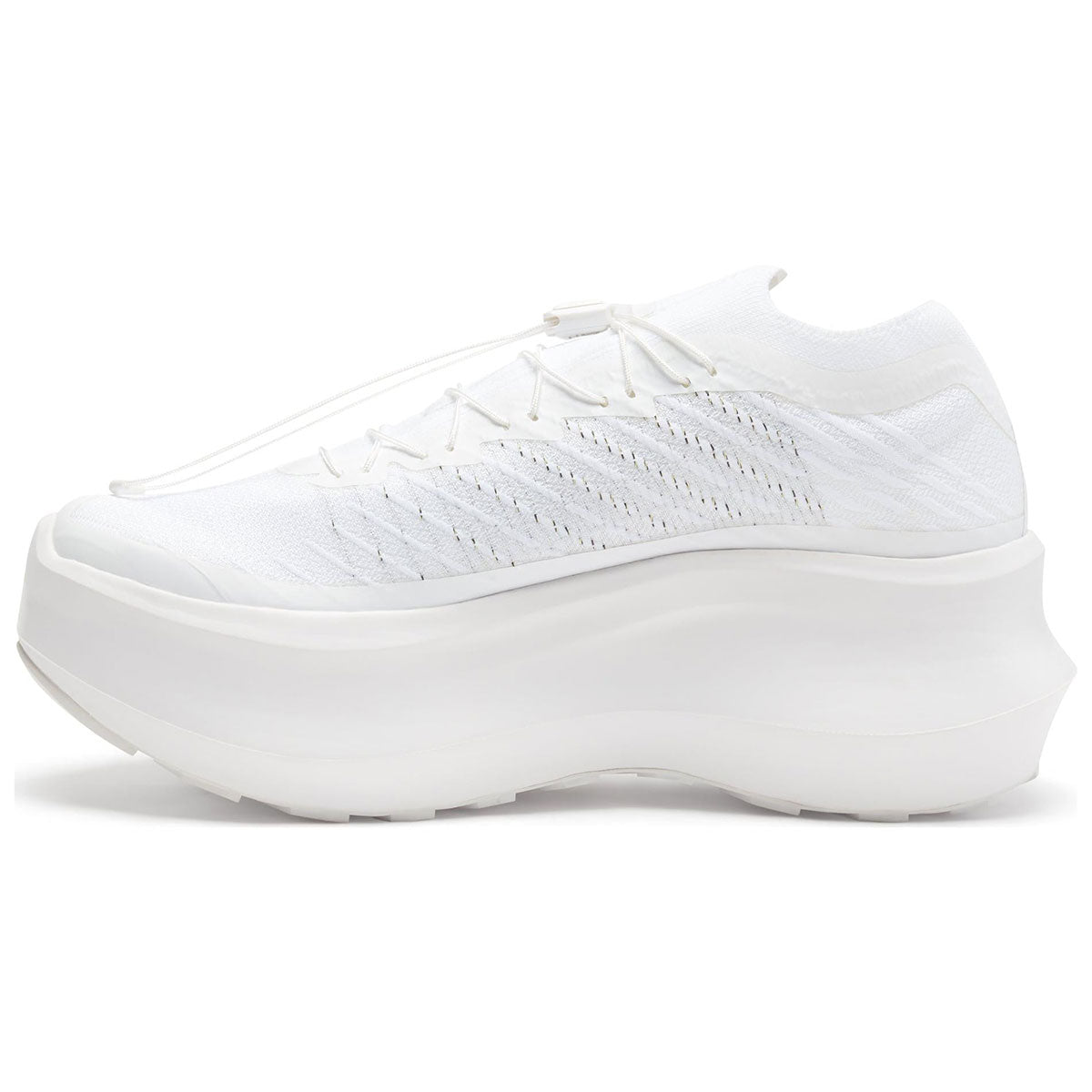 COMME des GARÇONS x Salomon Phantasm 2 Unisex Platform Sneakers – White