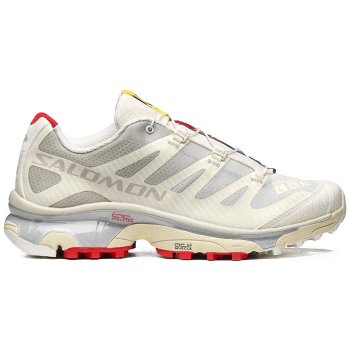 SALOMON XT-4 OG Unisex Technical Trail Sneakers – Beige Grey