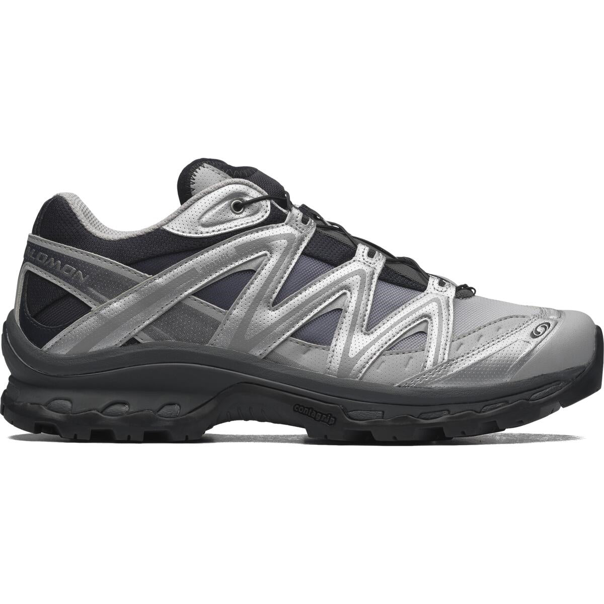 Salomon XT-Quest Unisex Retro Technical Outdoor Sneakers – Black & Silver