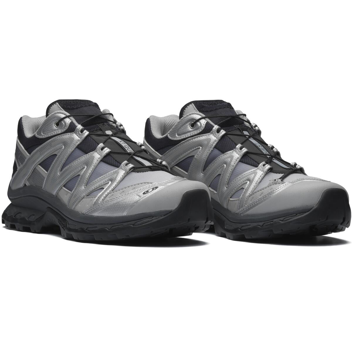Salomon XT-Quest Unisex Retro Technical Outdoor Sneakers – Black & Silver