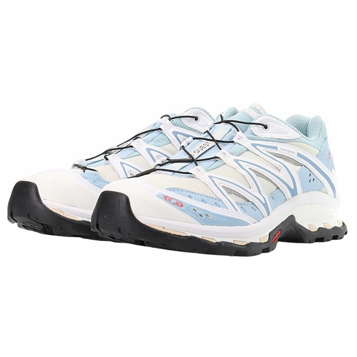 Salomon XT-Quest Unisex Technical Outdoor Sneakers – Pearl Grey & Blue