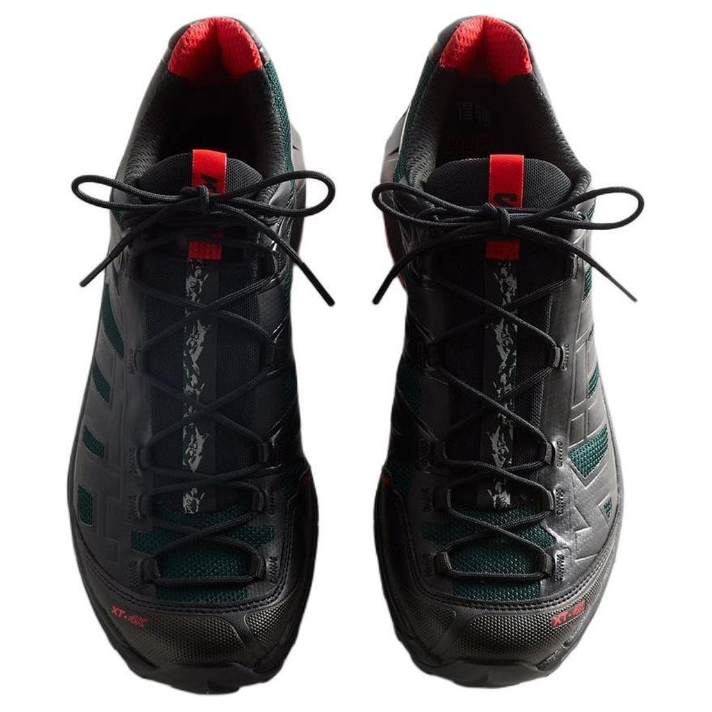 Salomon × KITH XT-VOYAGER Unisex Technical Sneakers – Black & Green