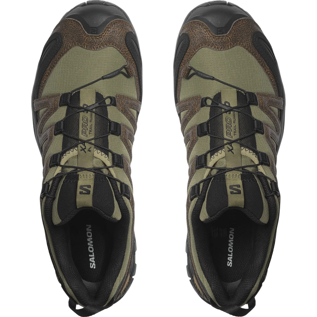Salomon XA Pro 3D Distressed LTR Unisex Outdoor Shoes – Green & Brown