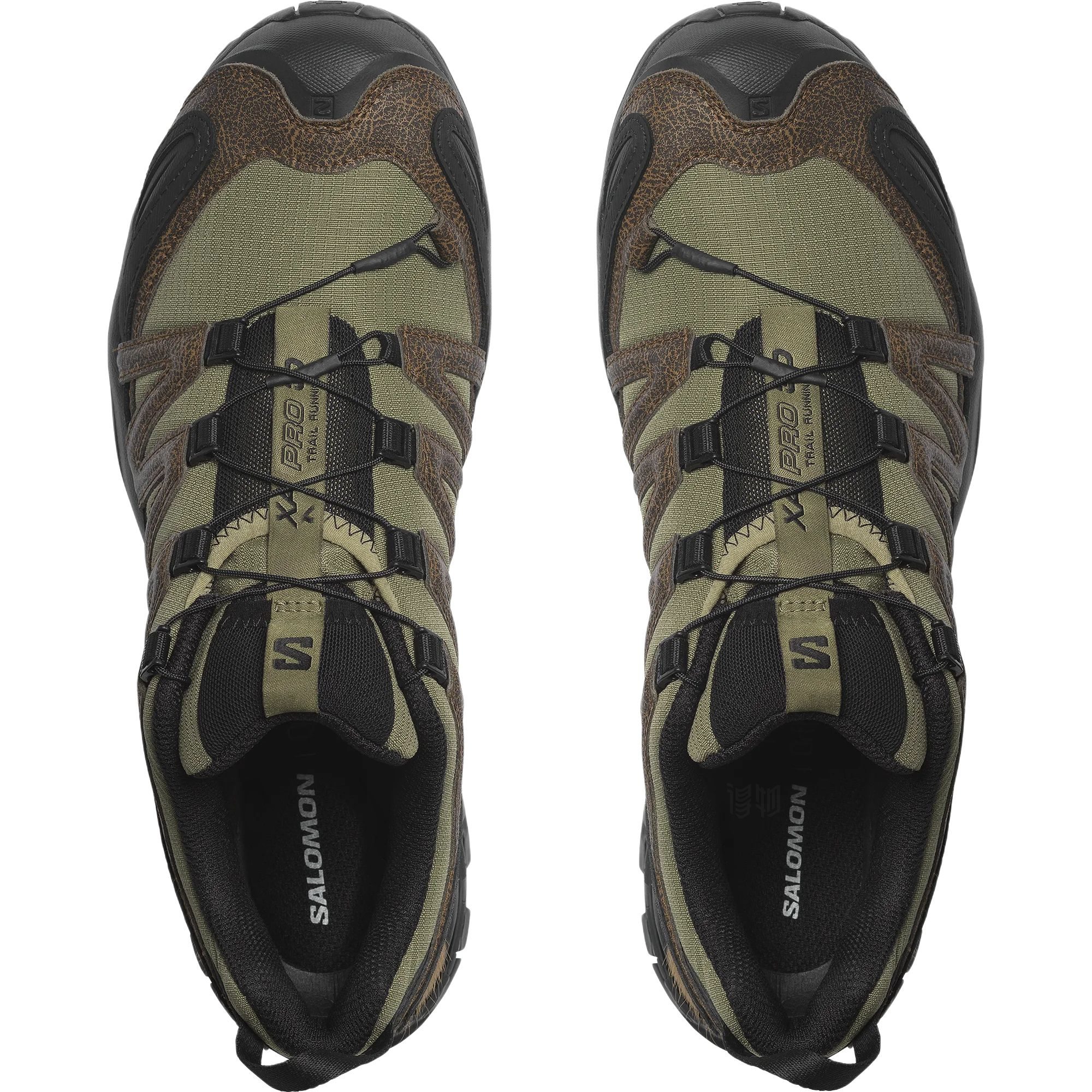 Salomon XA Pro 3D Distressed LTR Unisex Outdoor Shoes – Green & Brown