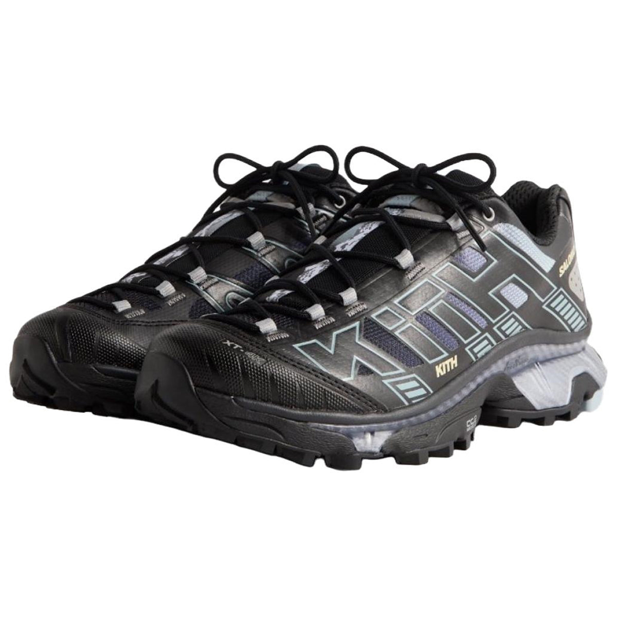 Salomon × KITH XT-4K Unisex Technical Sneakers – Black