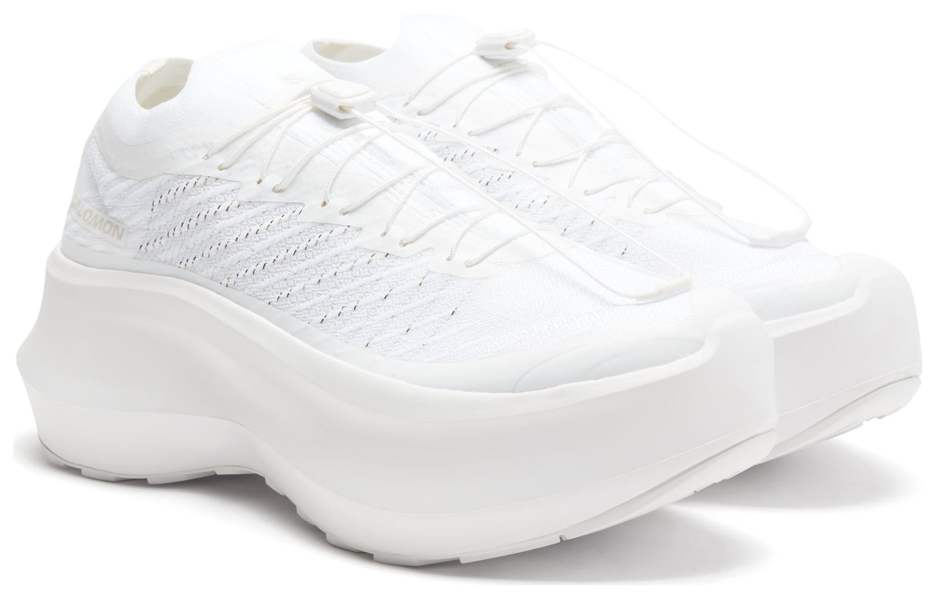 COMME des GARÇONS x Salomon Phantasm 2 Unisex Platform Sneakers – White