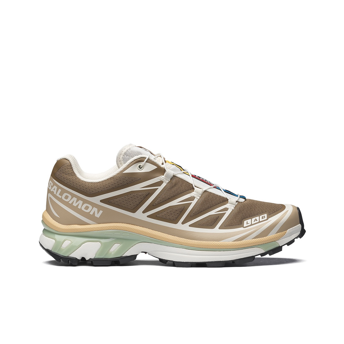 Salomon XT-6 Unisex Retro Technical Sneakers – Brown