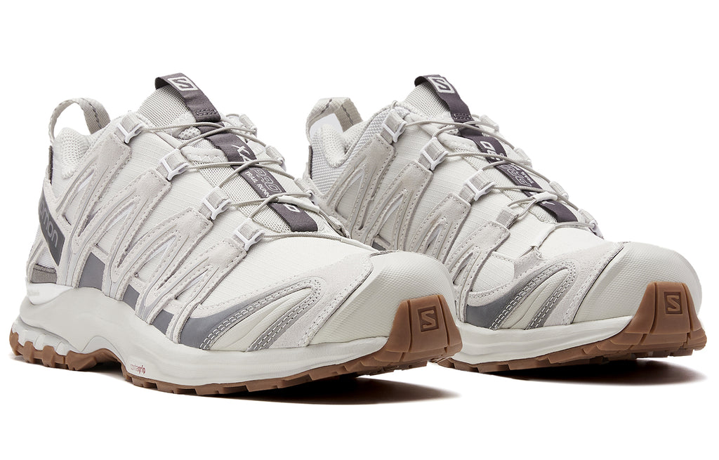 Salomon XA Pro 3D Suede Unisex Outdoor Shoes – Feather Grey & White