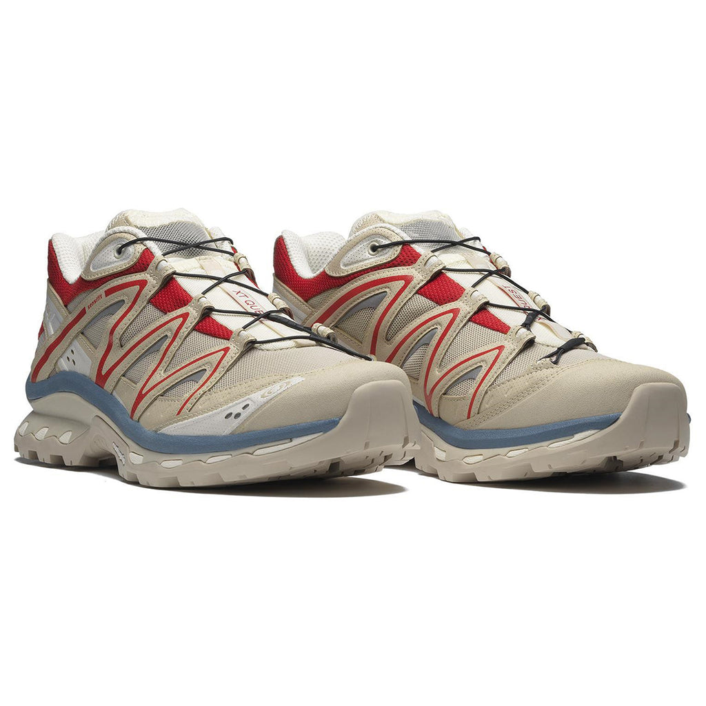 Salomon XT-Quest Unisex Textile Outdoor Sneakers – Beige & Brown