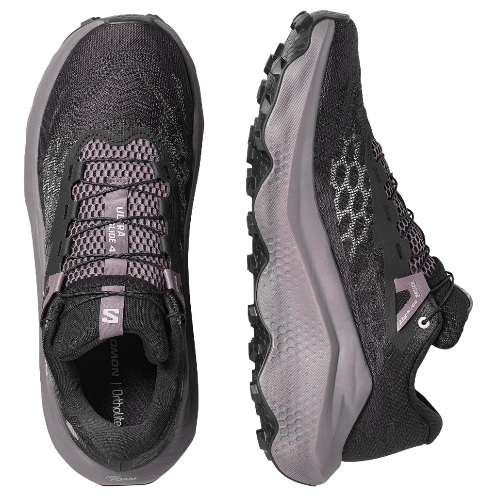 Salomon Ultra Glide 4 Unisex Trail Running Shoes – Black & Grey
