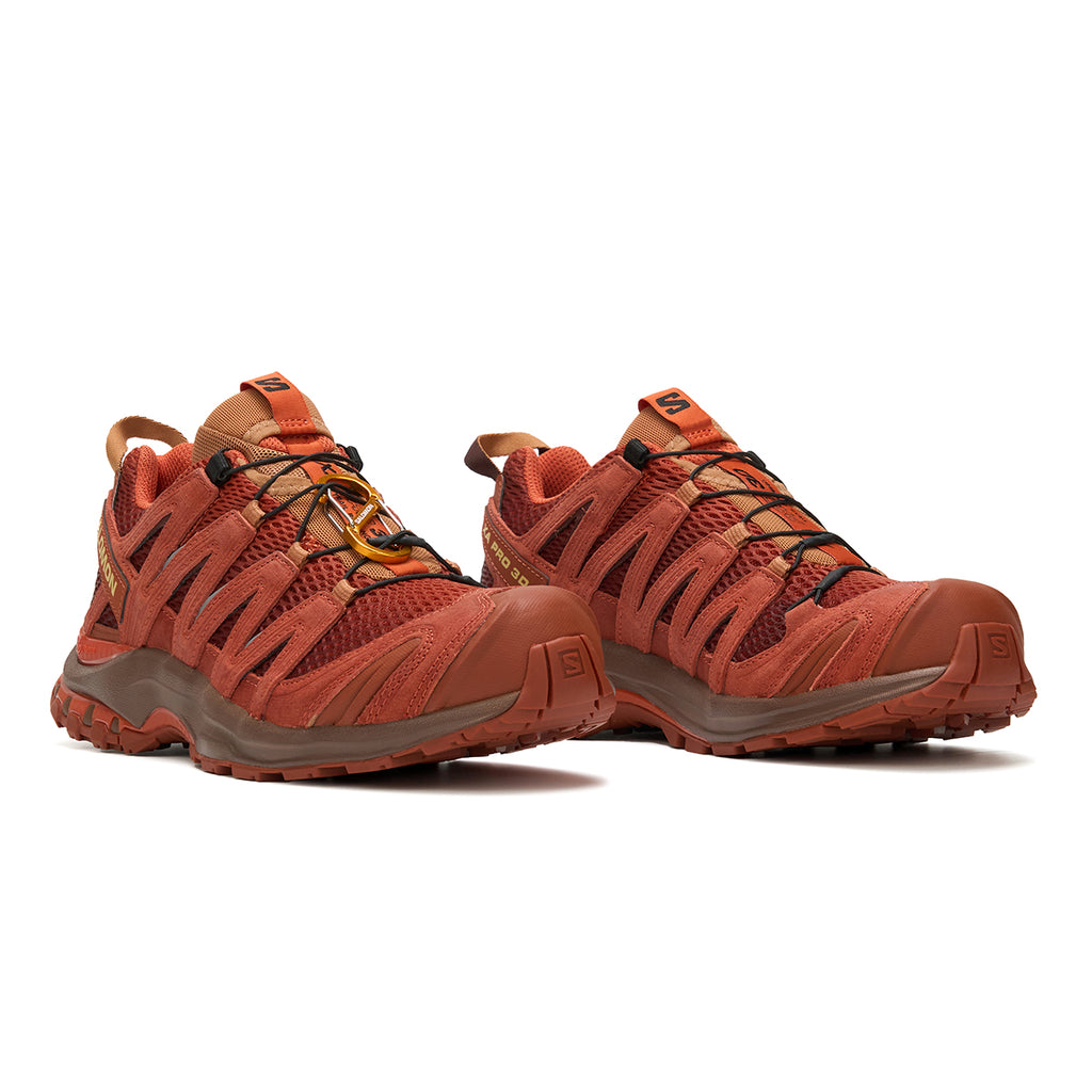 Salomon XA Pro 3D Red Ashes Unisex Outdoor Shoes – Red & Brown