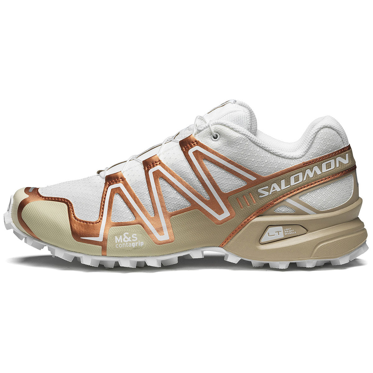 Salomon Speedcross 3 Metallic Unisex Outdoor Shoes – White
