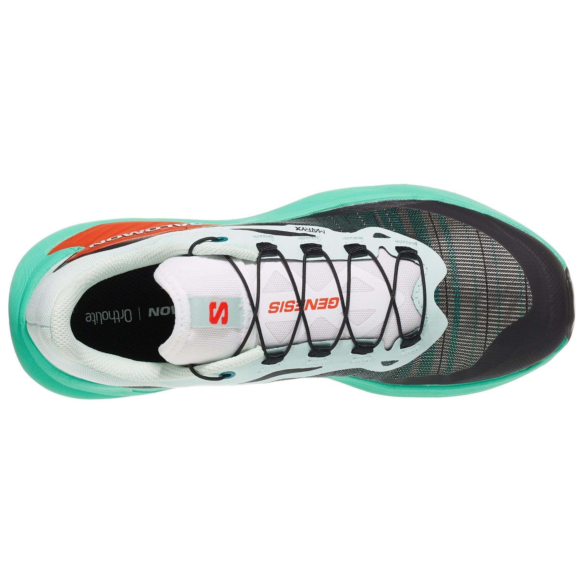 Salomon Genesis Unisex Trail Running Shoes – Mint Green / Aruba Blue