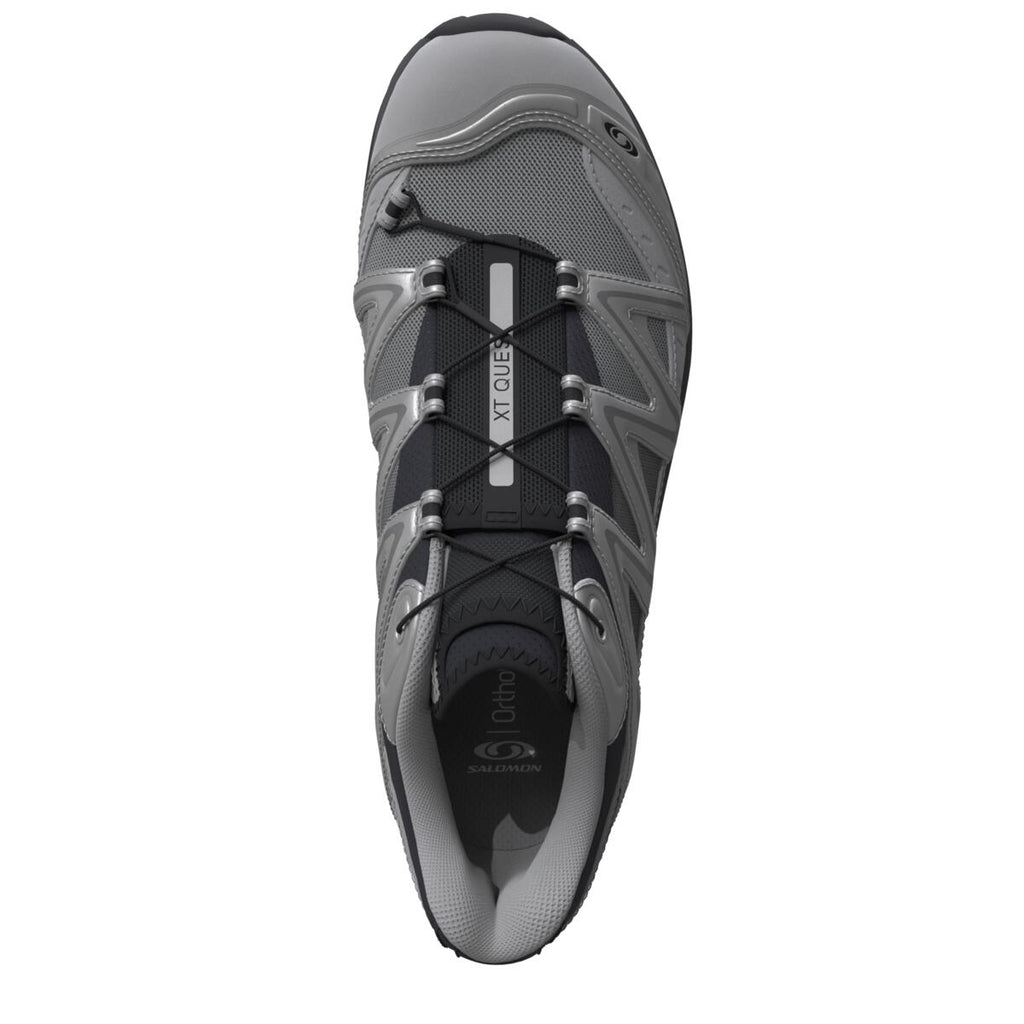 Salomon XT-Quest Unisex Retro Technical Outdoor Sneakers – Black & Silver