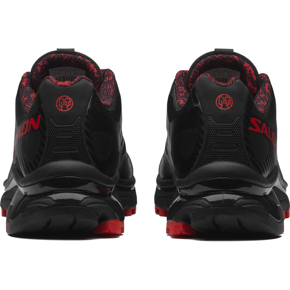 Salomon XT-4 OG “Red Viper” Unisex Technical Sneakers – Black & Red