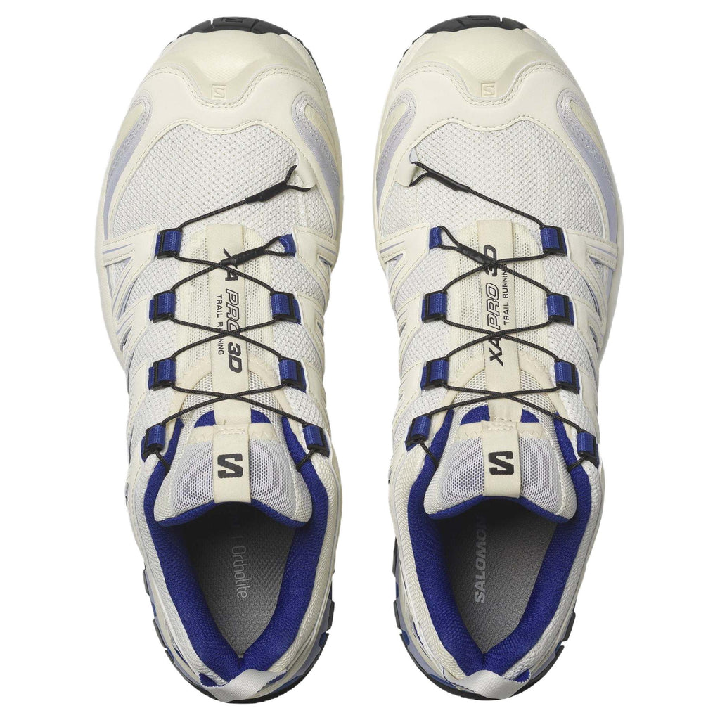 Salomon XA PRO 3D Unisex Trail Running Shoes – Light Beige & Blue