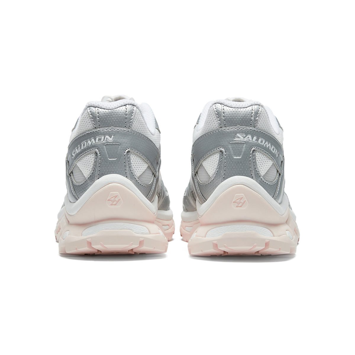 Salomon XT-Quest Unisex Technical Outdoor Sneakers – Grey, White & Pink