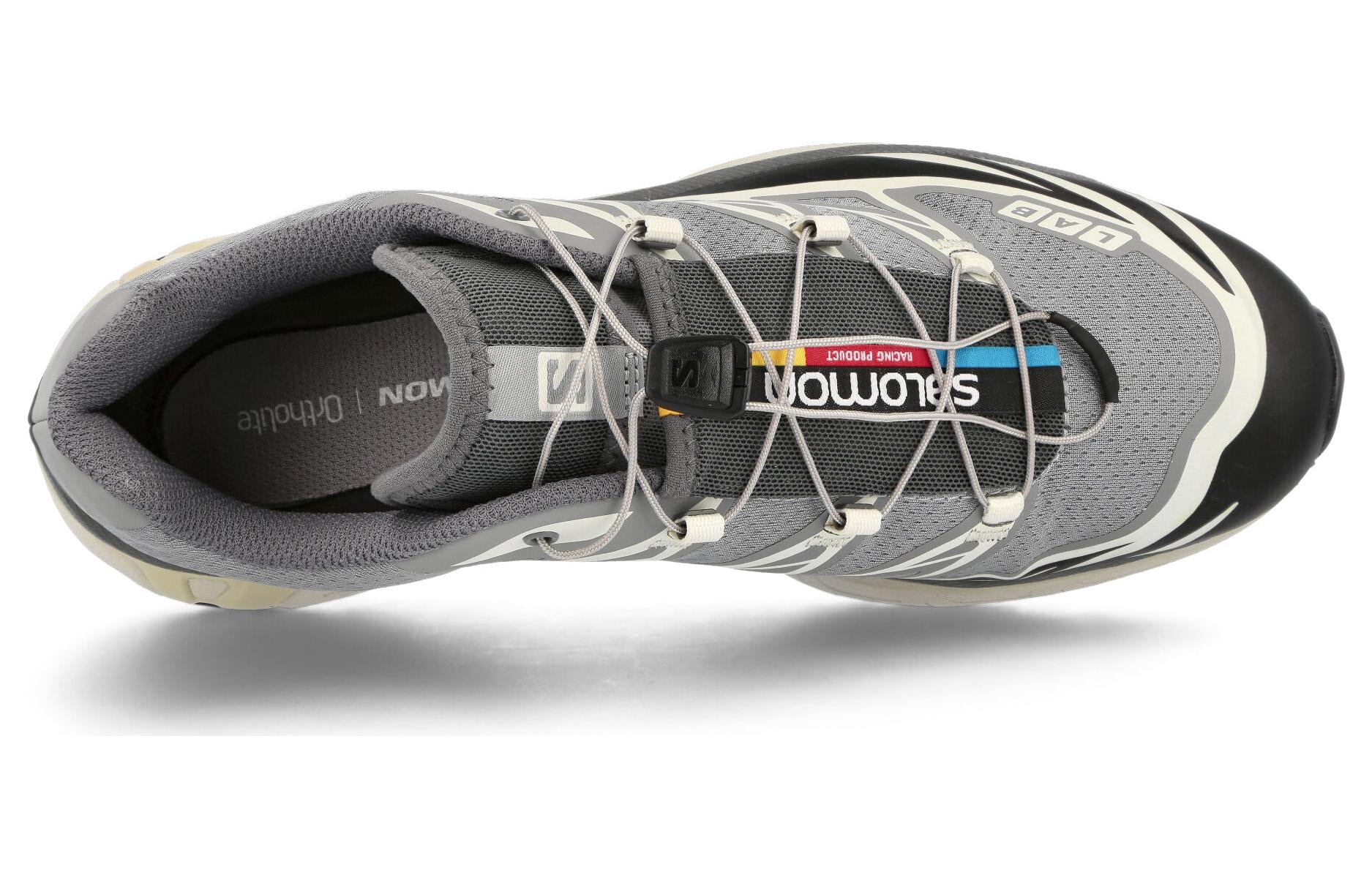 Salomon XT-6 RECUT Monument/Phantom Low-Top Running Shoes | Unisex Trail Sneakers
