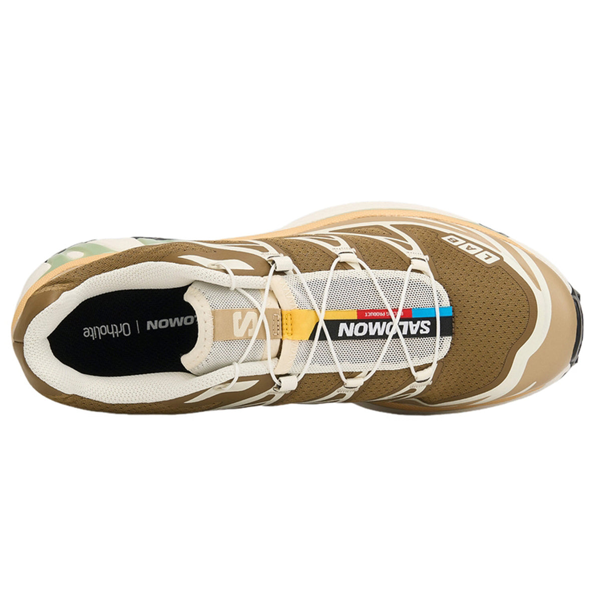Salomon XT-6 Unisex Retro Technical Sneakers – Brown