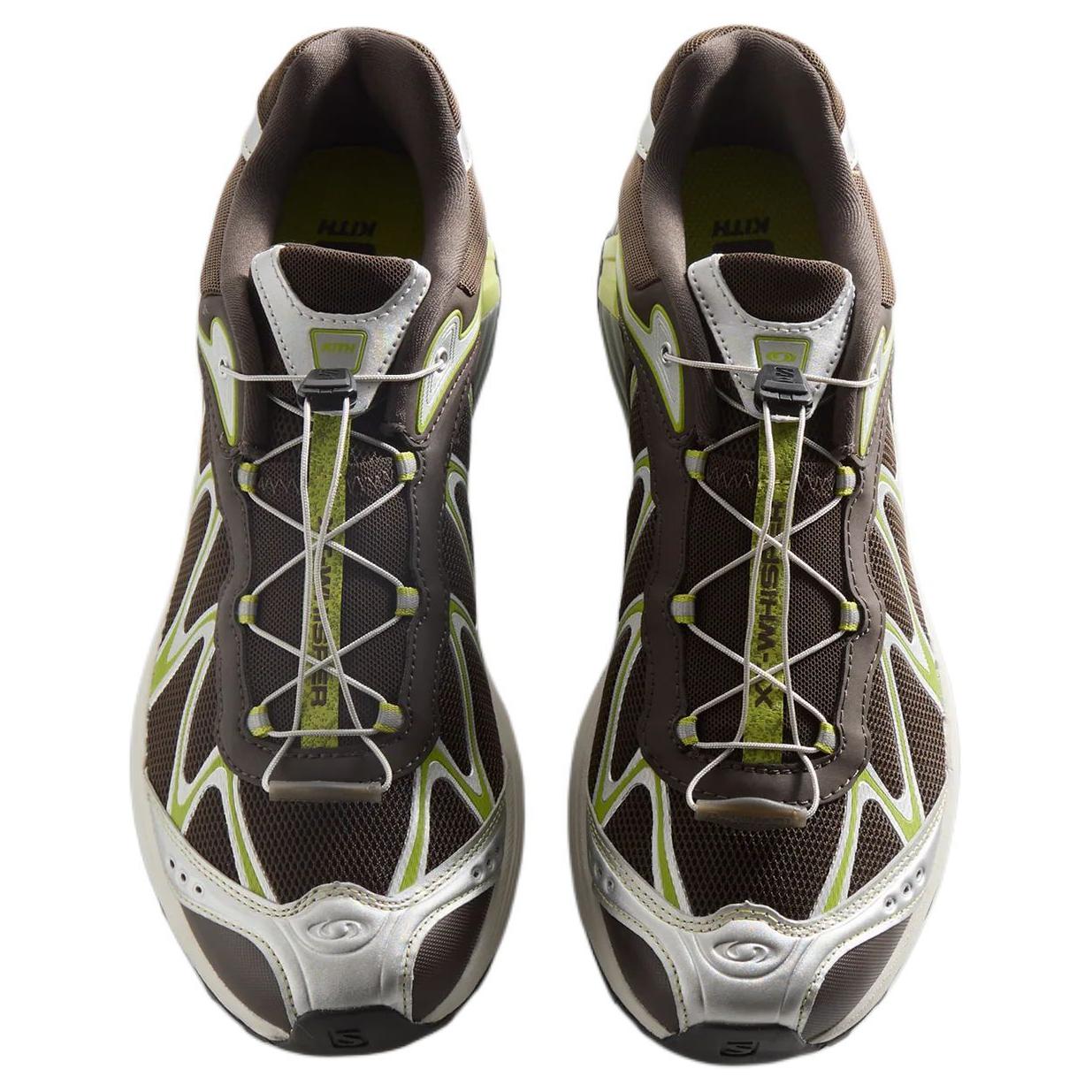 Salomon x KITH XT-Whisper Unisex Running Shoes – Brown & Green