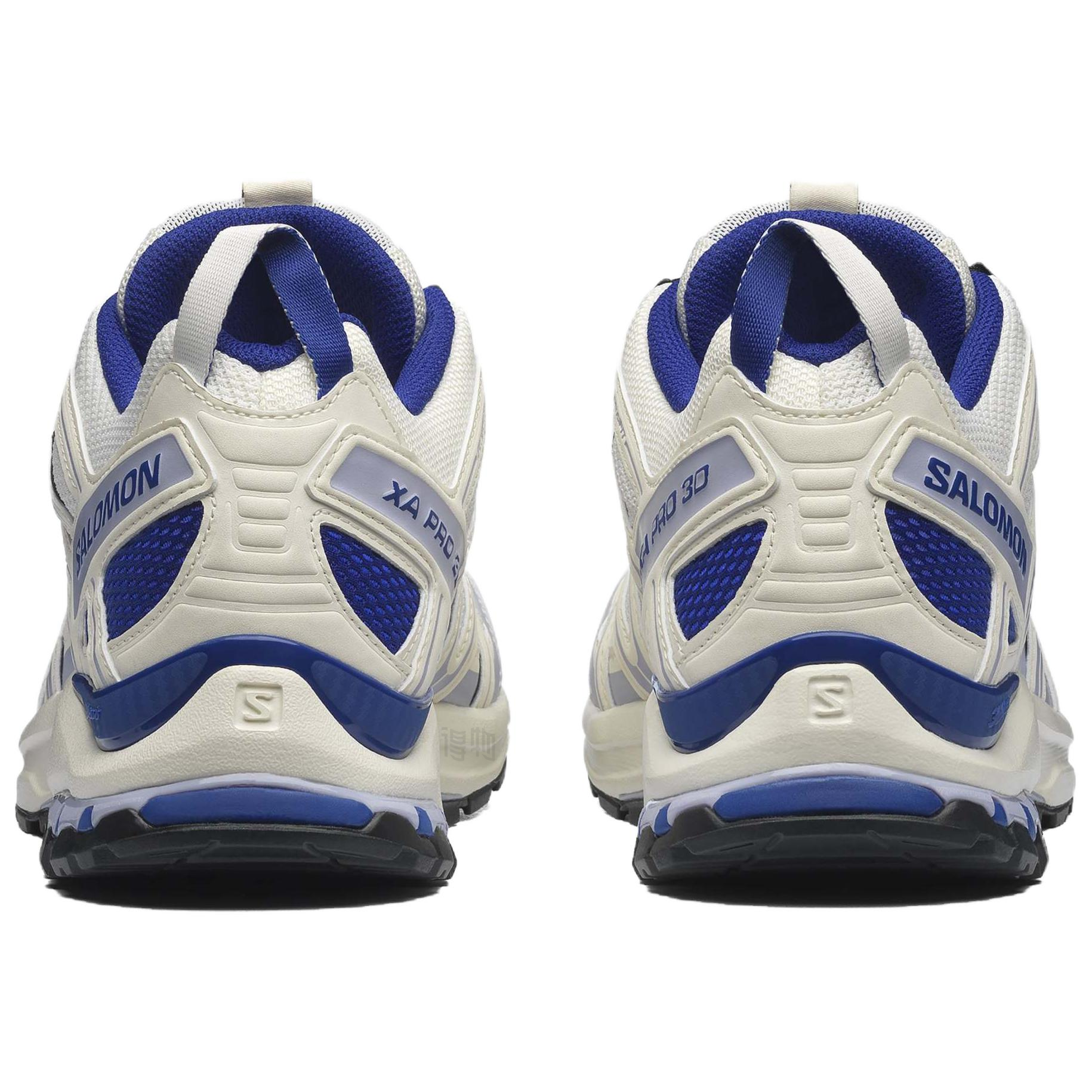 Salomon XA PRO 3D Unisex Trail Running Shoes – Light Beige & Blue
